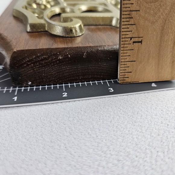 Vtg BLESS OUR HOME Wall Plaque - Picture 9 of 15